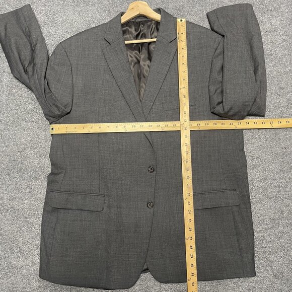 Lauren Ralph Lauren Gray Wool Mens Blazer Size 50R - Picture 8 of 8